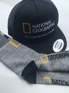 Hat & Sox. NATIONAL Geographic. Collectors items. NEW